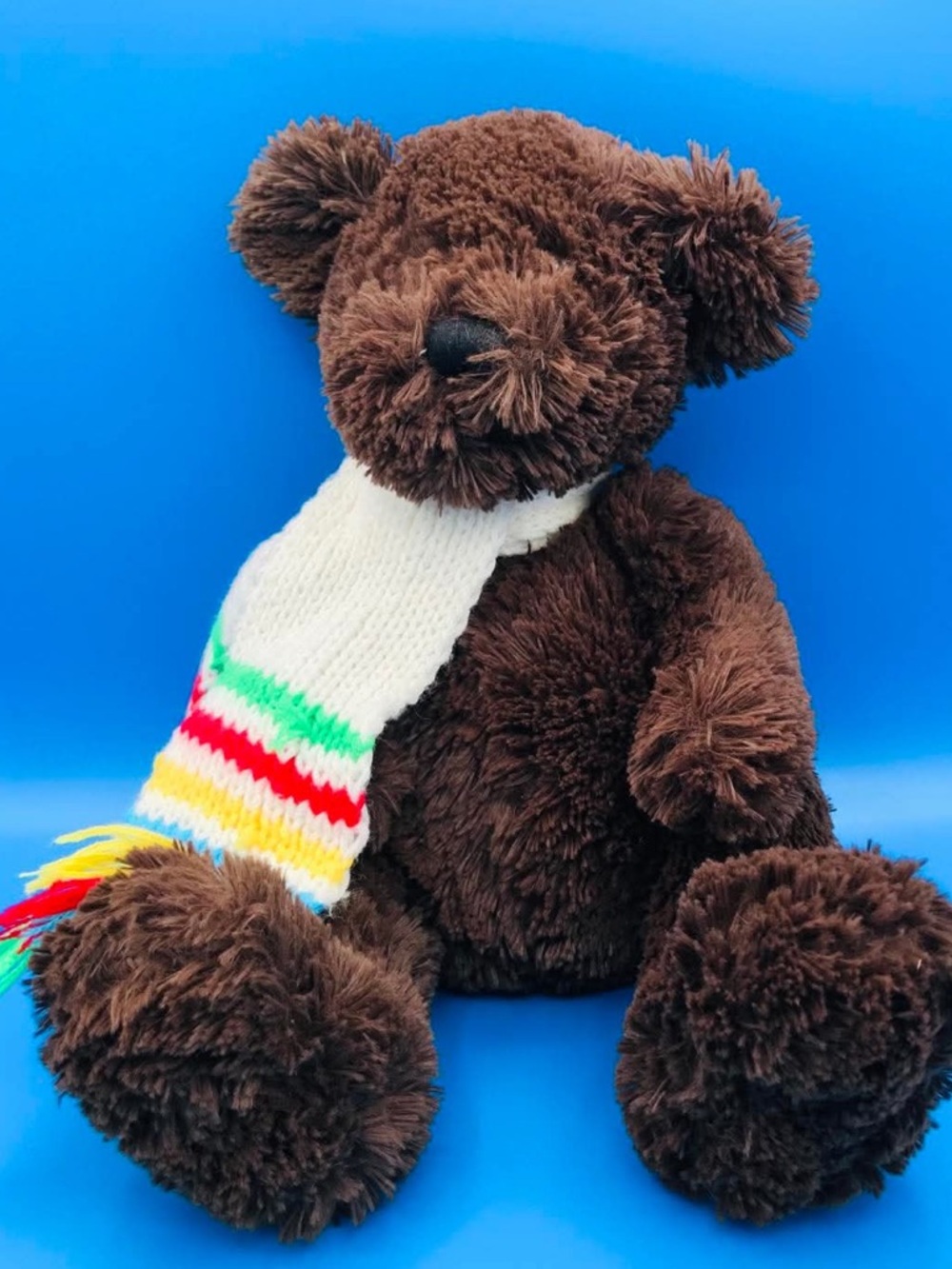 Hudson’s Bay Company Teddy Bear HBC Heritage Charity Plush with Scarf Vintage
